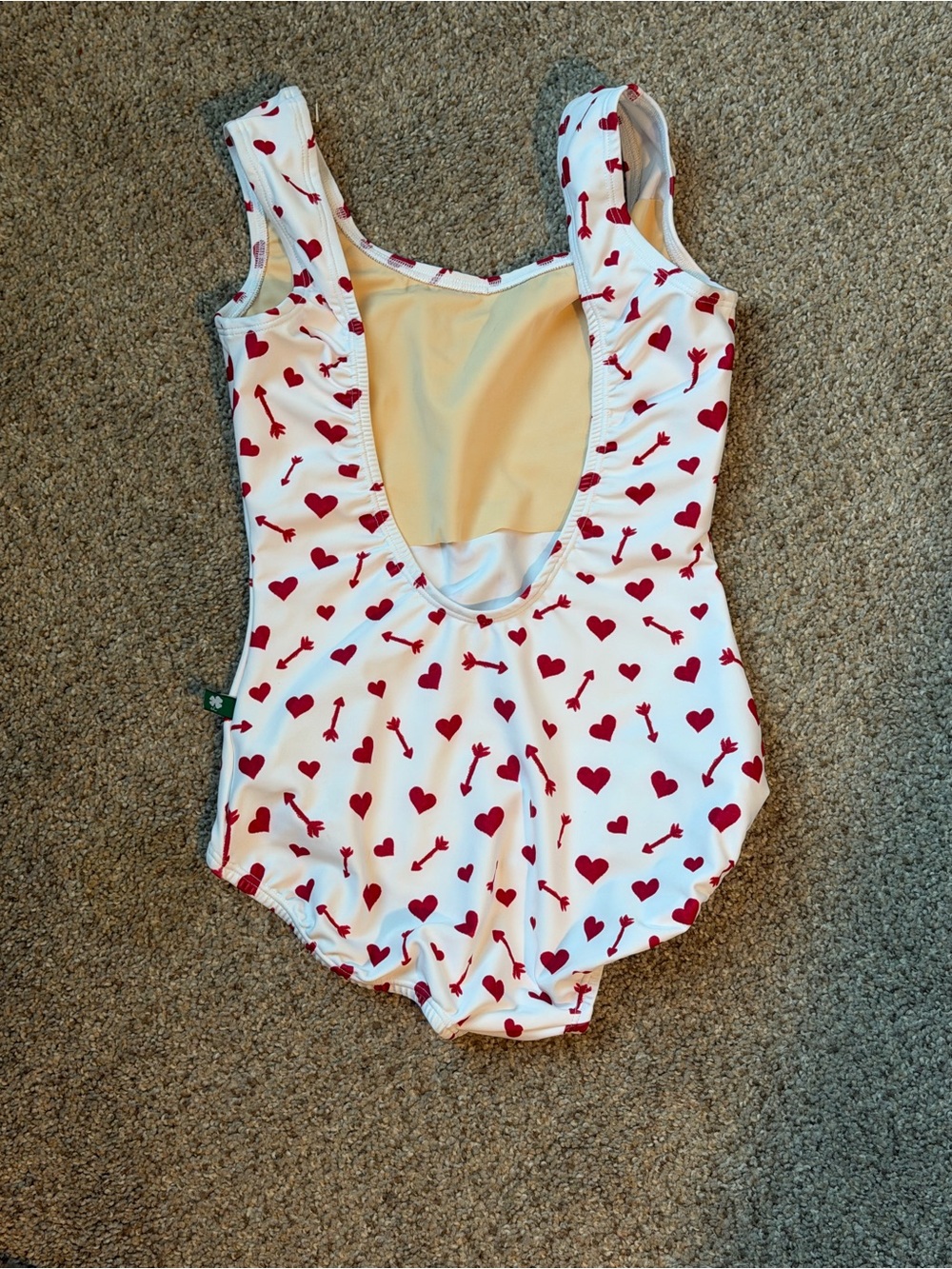 Luckyleo Valentines Leotard - Picture 2 of 2